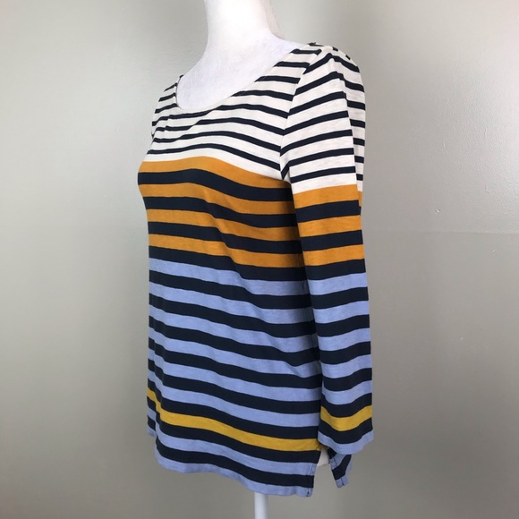 J. Crew Knit Blouse 3/4 sleeve Lightweight Top - Picture 3 of 12